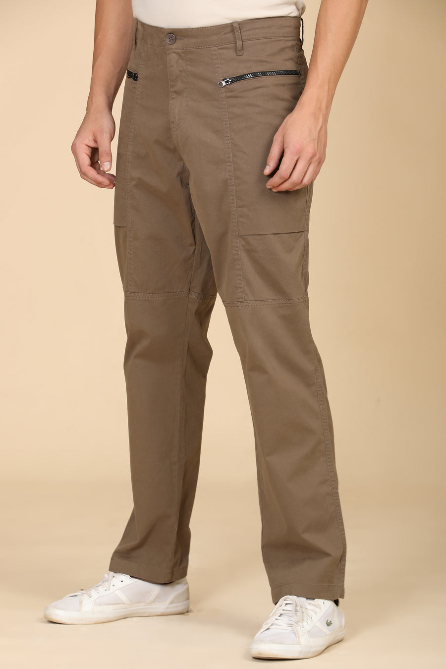 Infix - Basic Streetwear Trouser - Taupe