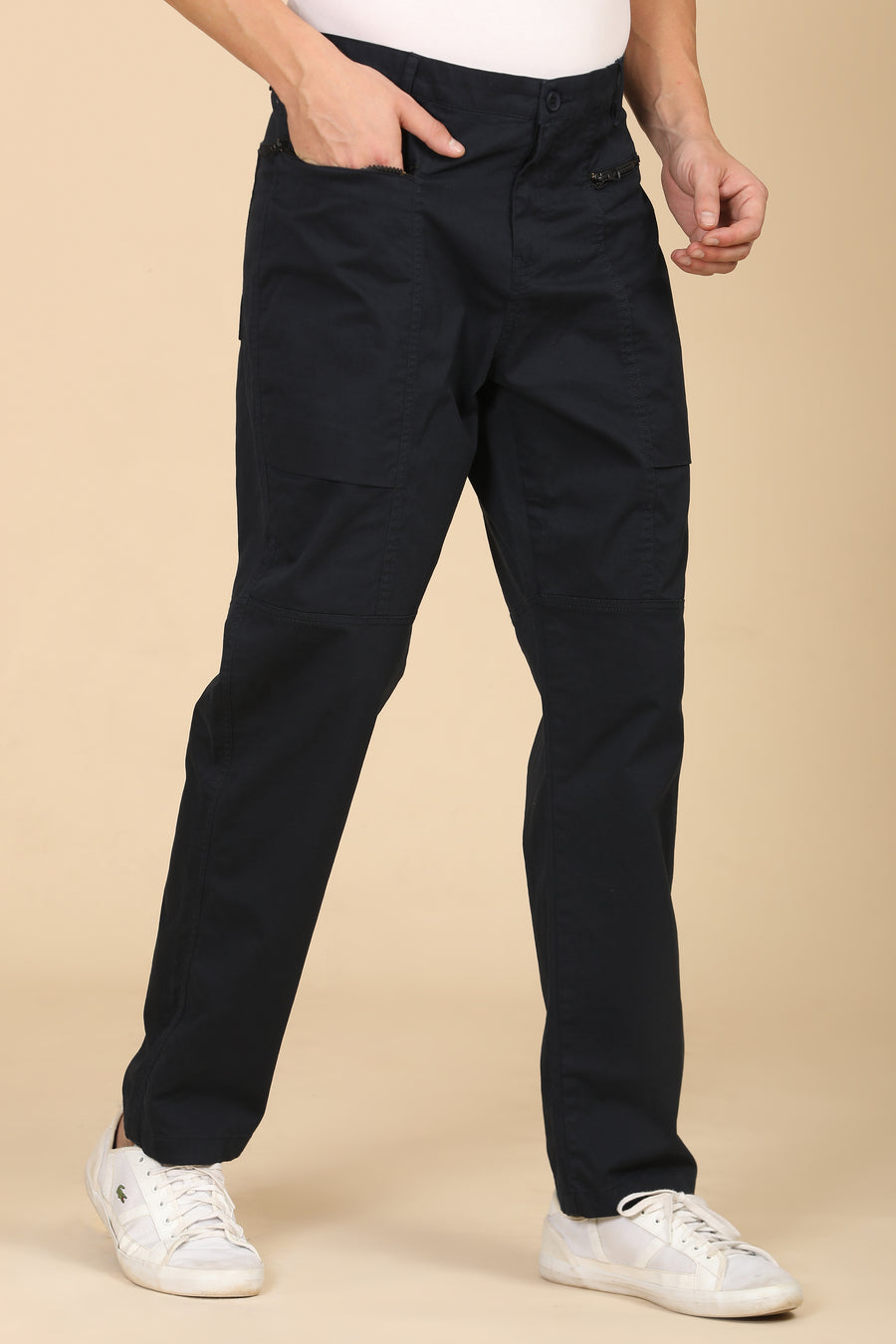 Infix - Basic Streetwear Trouser - Navy