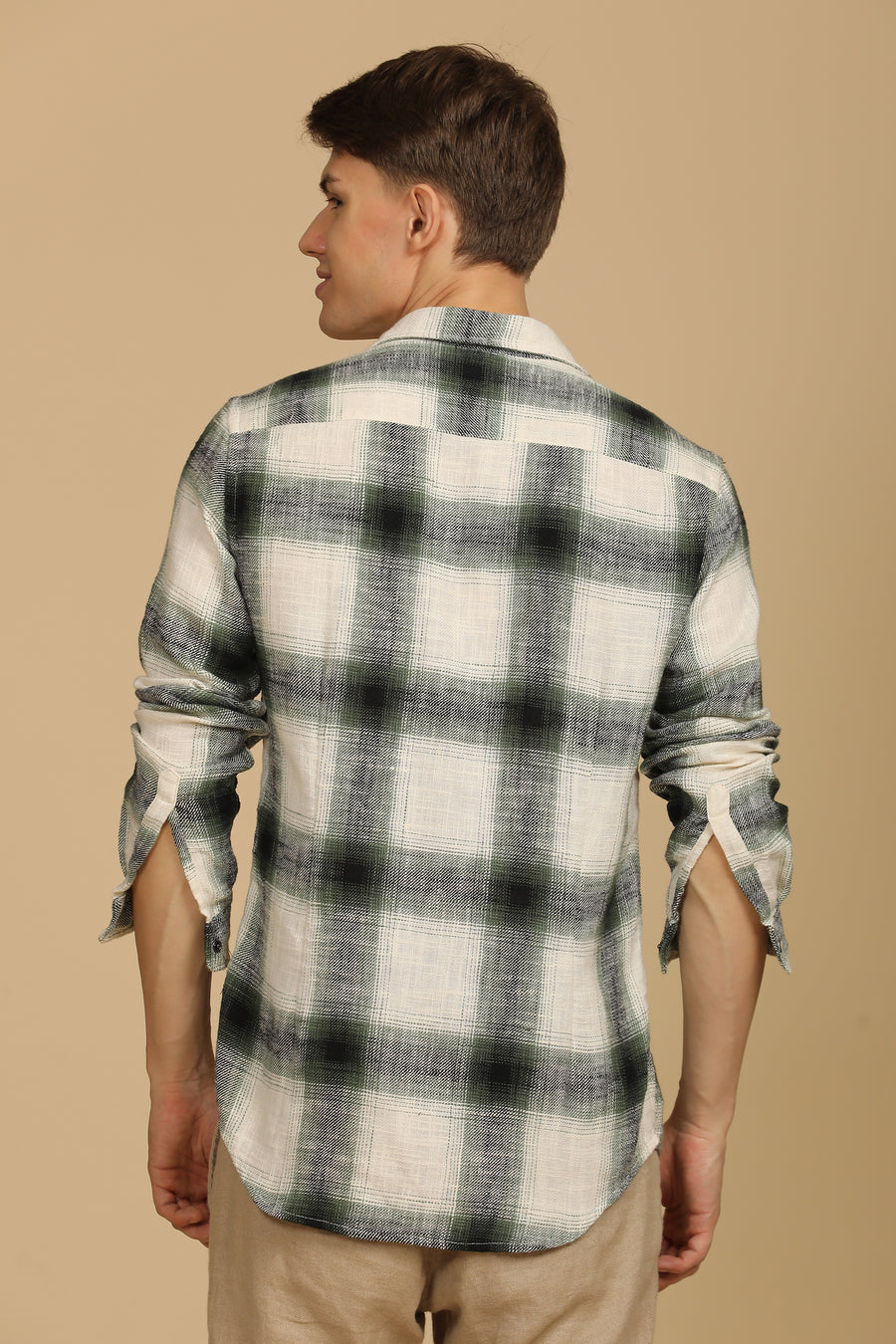 Fenix - Brushed Check Shirt - Green