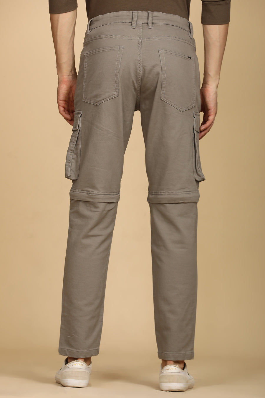 Monte - Zip-Off Cargo Trouser - Grey