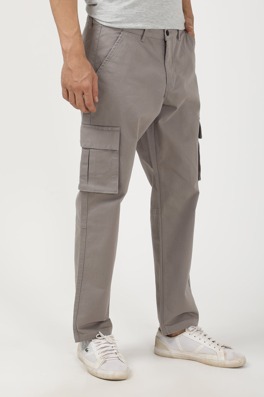 Creed - Comfort Cargo Trouser - Grey