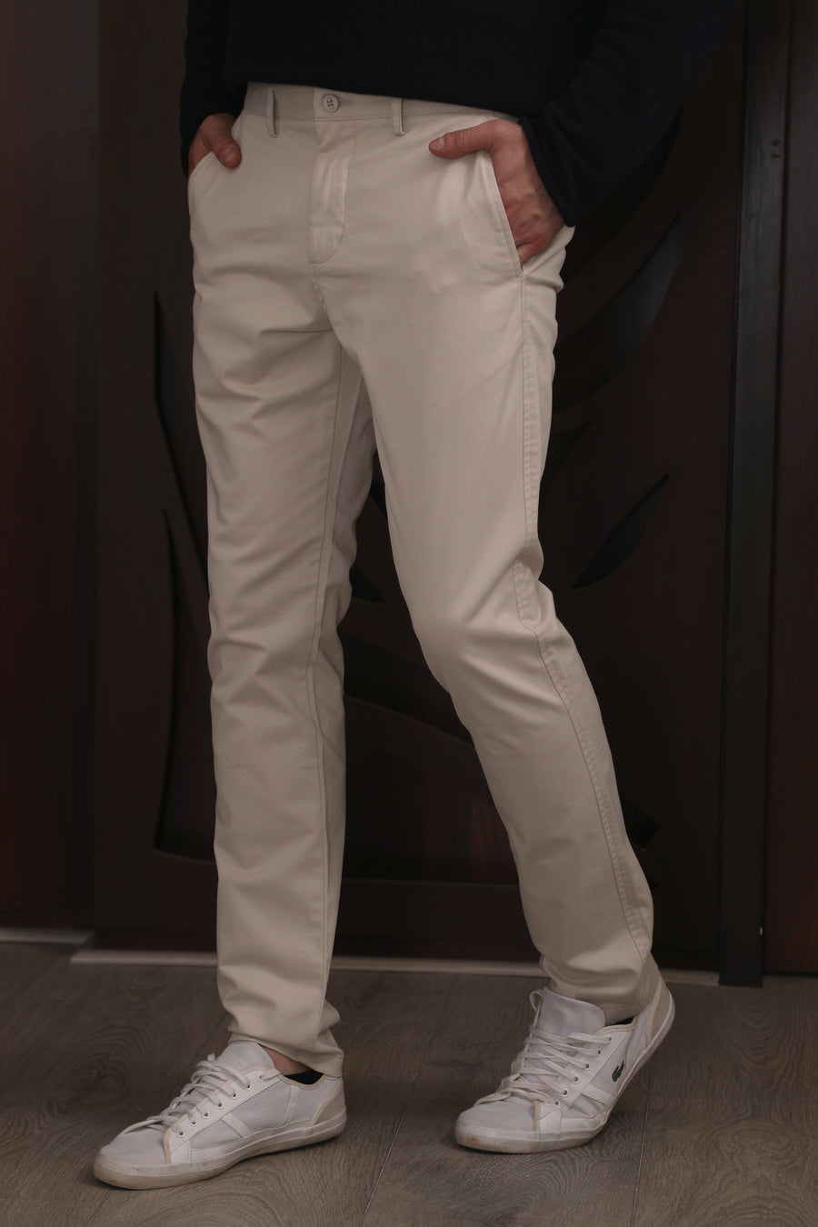 organic-comfort casual trouser-fawn