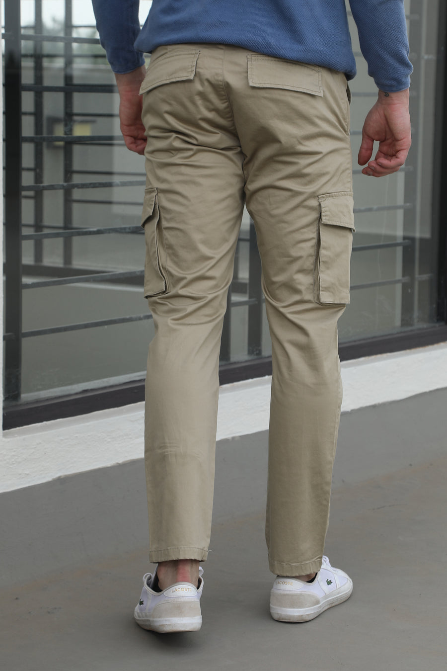 power-comfort cargo trouser-khaki
