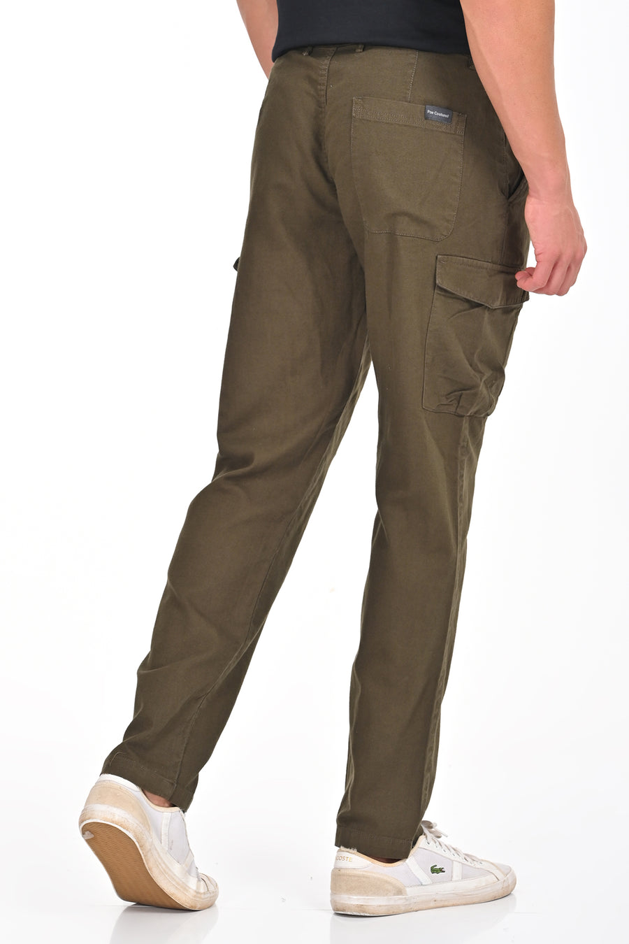 Ivan - Cotton Linen Cargo Trouser - Green