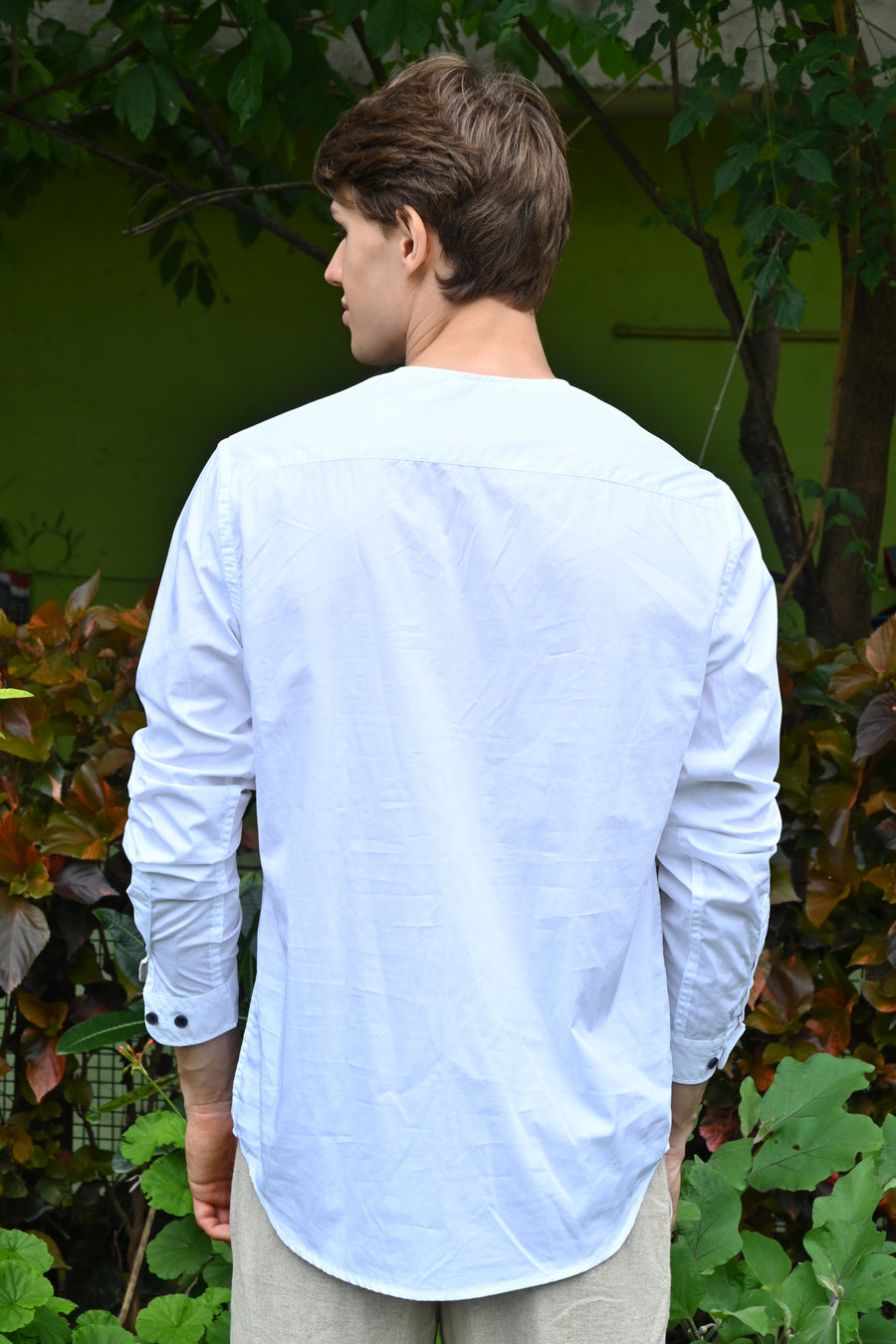 John - Finest Giza Cotton Kurta Shirt - White