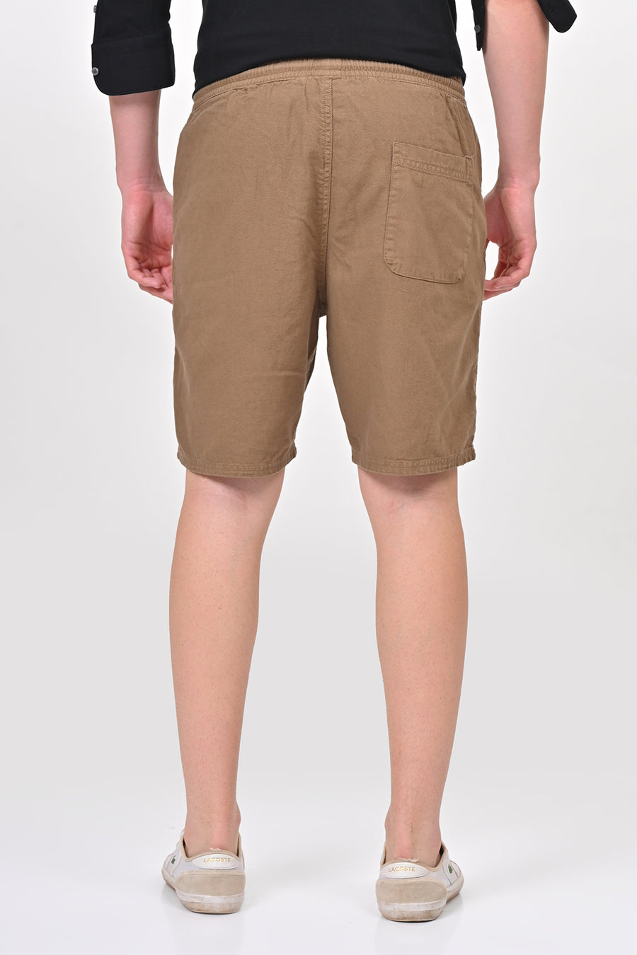 Impel - Cotton Linen Shorts - Khaki