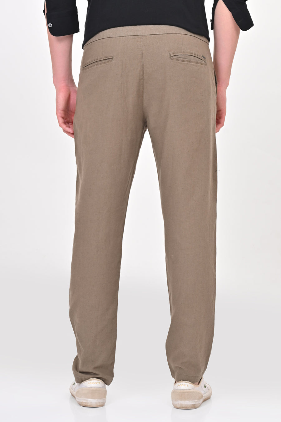 Intel - Cotton Linen Trouser - Olive