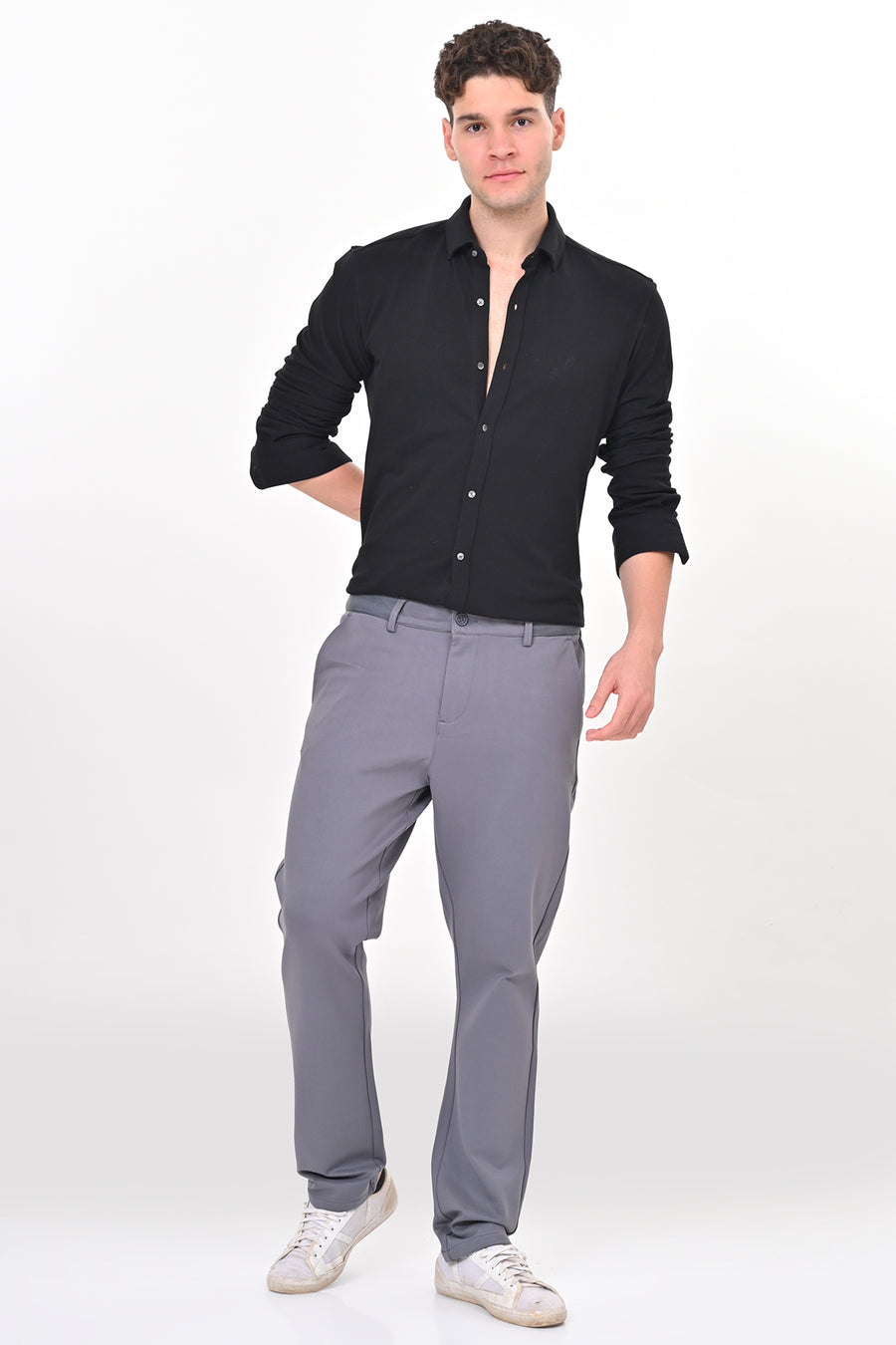 Chroma - 4 Way Stretch Trouser - Cement