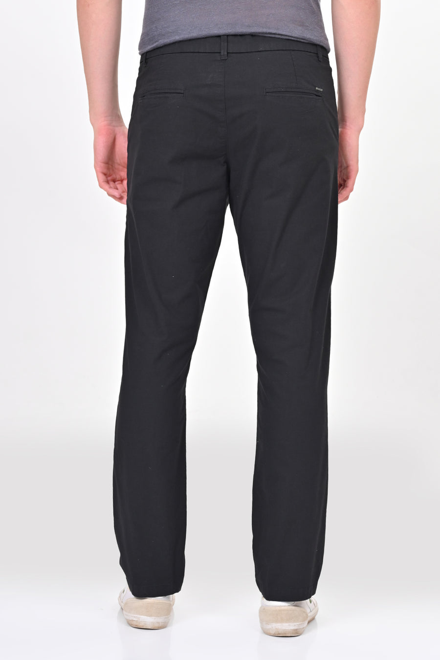 Napro - Cotton Stretch Chinos - Black