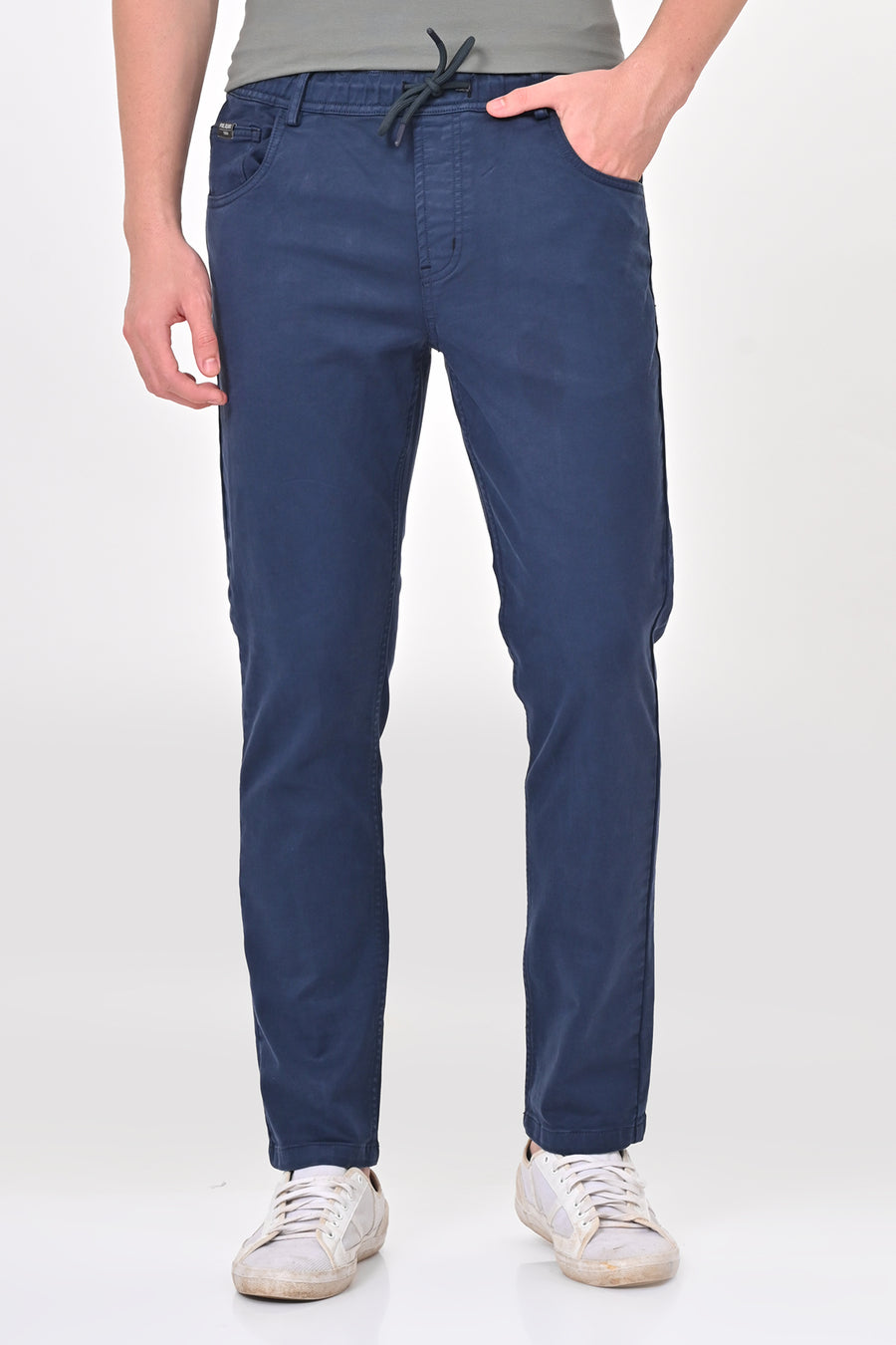 Terminator - Denim Style Comfort Trouser - Navy