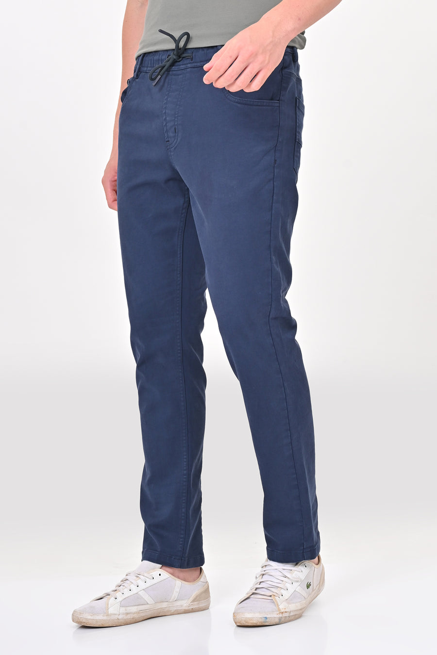 Terminator - Denim Style Comfort Trouser - Navy