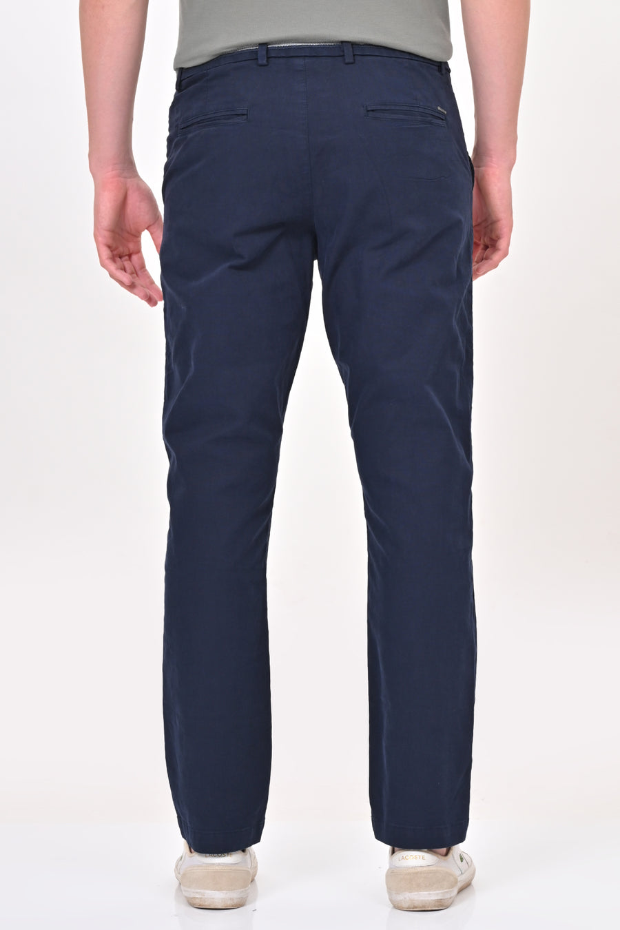 Elite - Detailed Cotton Chino - Navy