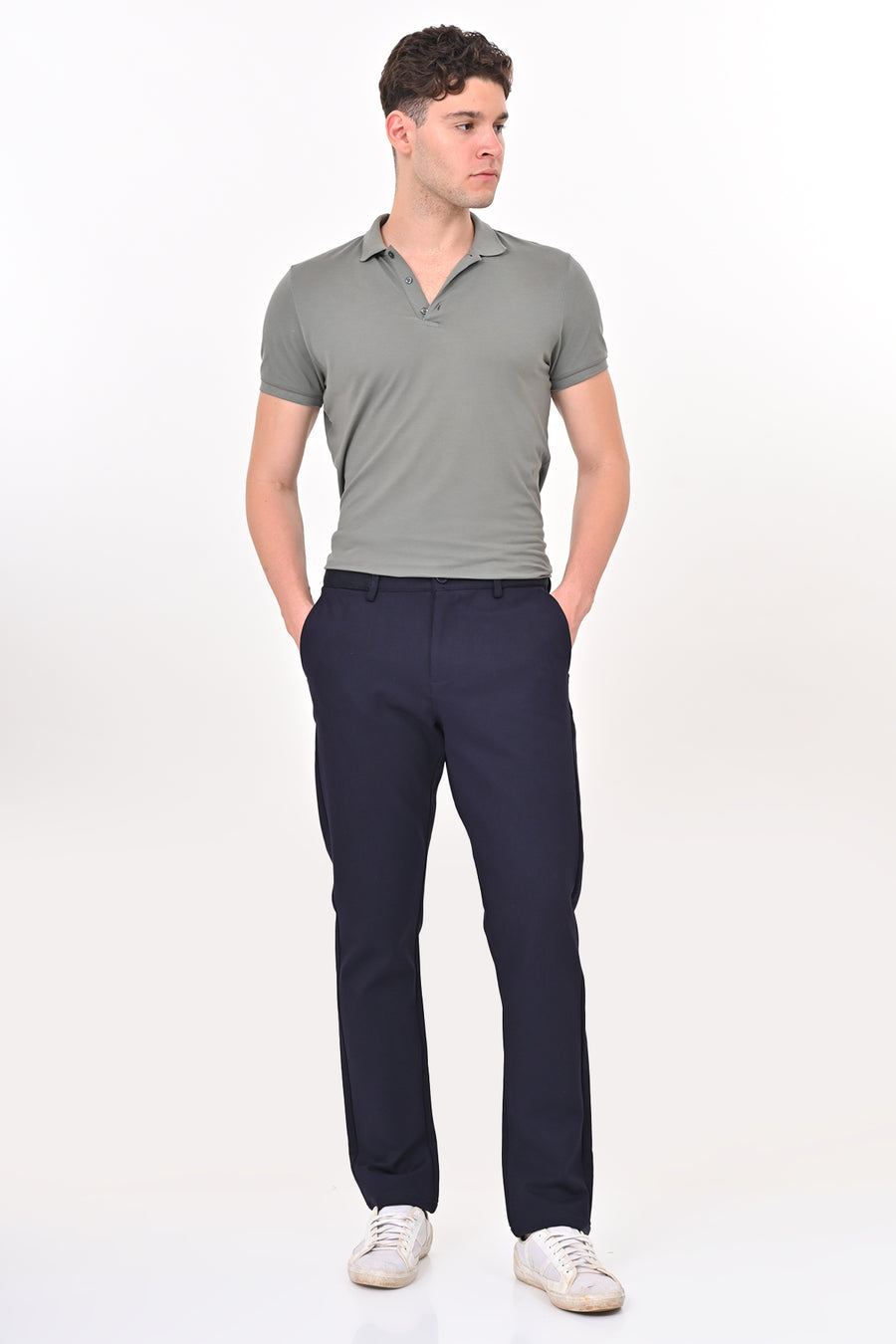 Chroma - 4 Way Stretch Trouser - Navy