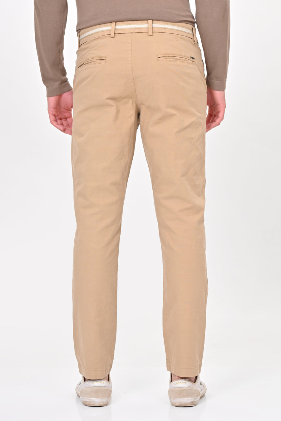 Elite - Detailed Cotton Chino - Beige