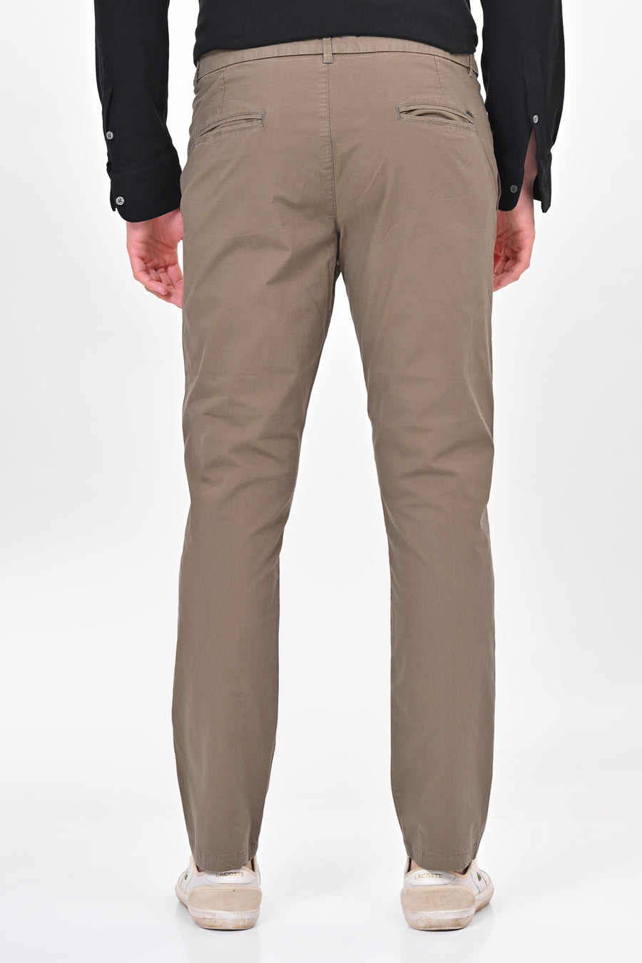 Napro - Cotton Stretch Chinos - Grey