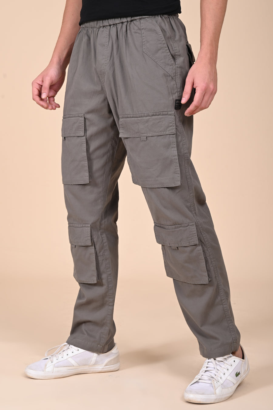 Decelan - Cargo Streetwear Trouser - Dk Grey