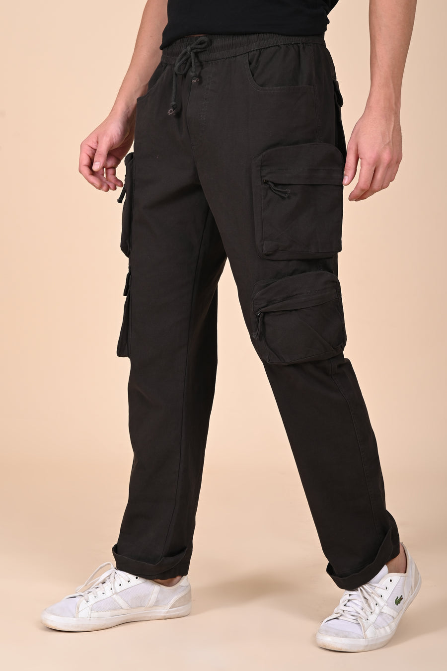 Trendy Cargo Streetwear Trouser Dk Grey –