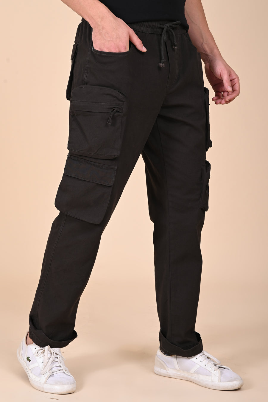 Trendy - Cargo Streetwear Trouser - Dk Grey