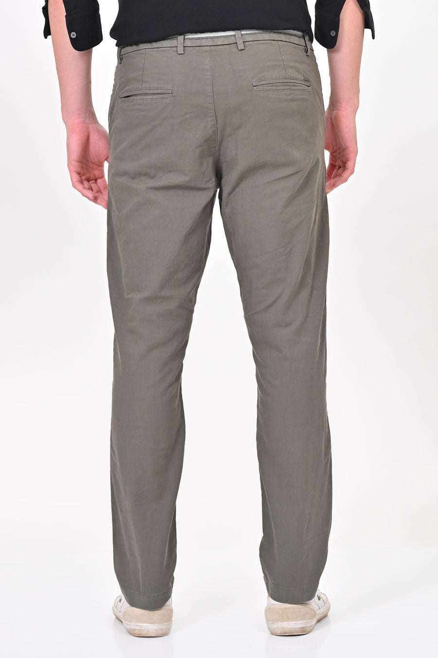 Elite - Detailed Cotton Chino - Green