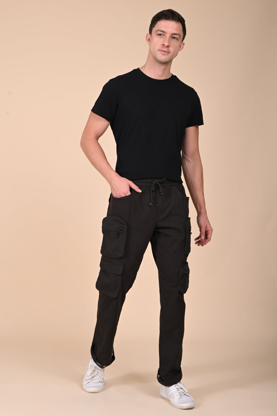 Trendy - Cargo Streetwear Trouser - Dk Grey