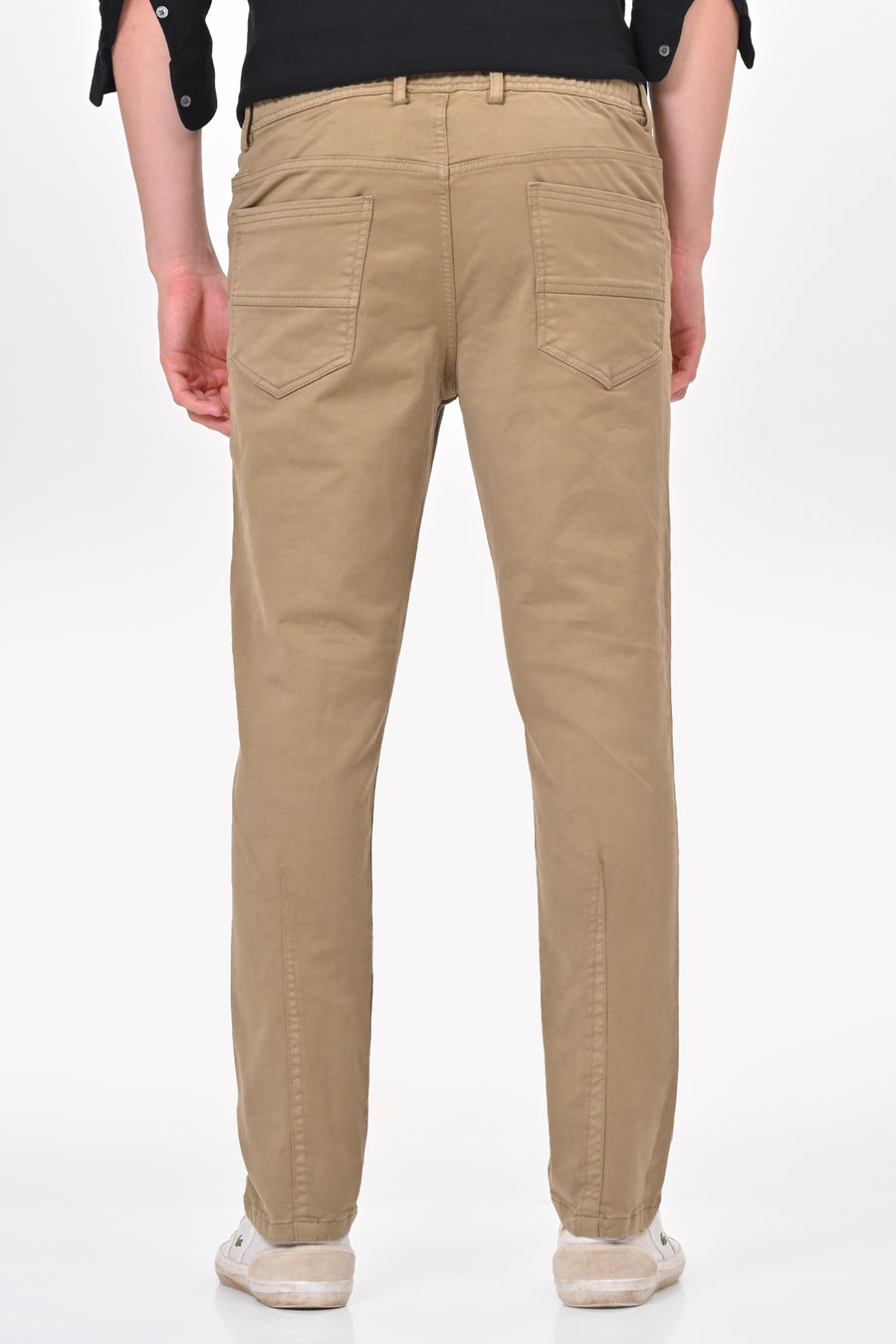 Terminator - Denim Style Comfort Trouser - Khaki