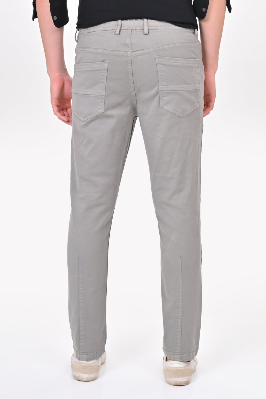 Terminator - Denim Style Comfort Trouser - Lt Grey