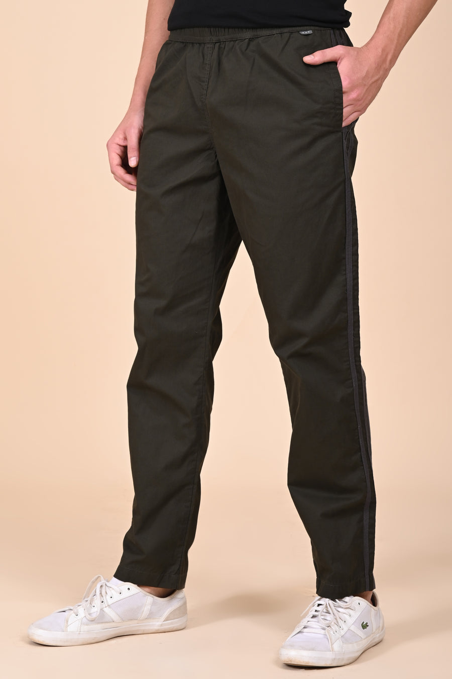 Caleb - Comfort Jogger Detailed Trouser - Green