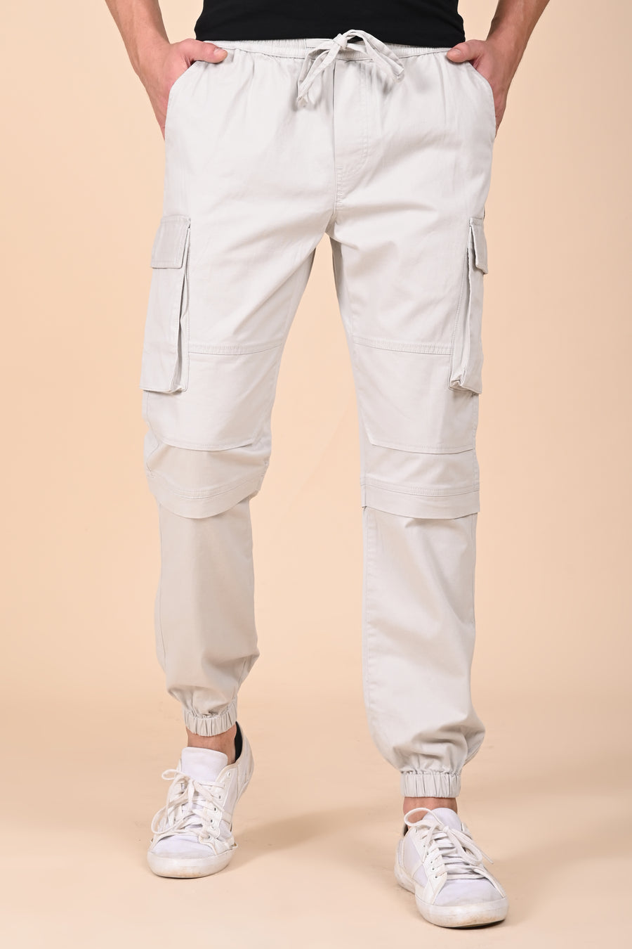 Laffer - Jogger Streetwear Cargo - Stone