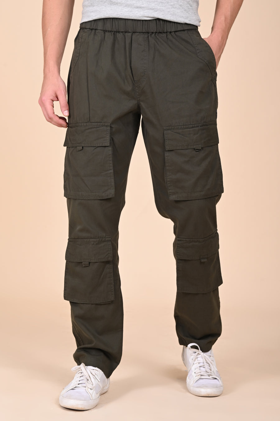 Decelan - Cargo Streetwear Trouser - Green