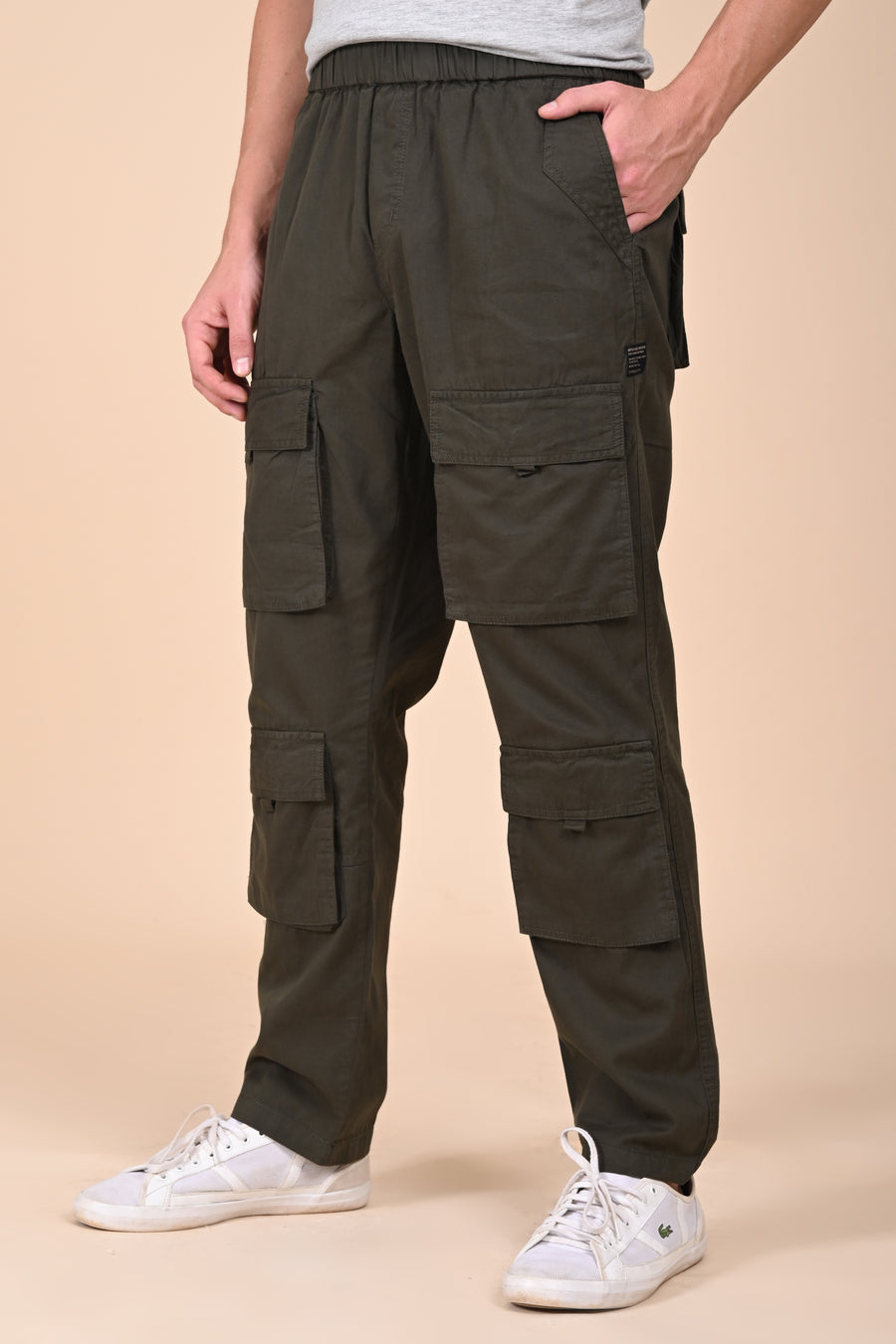 Decelan - Cargo Streetwear Trouser - Green