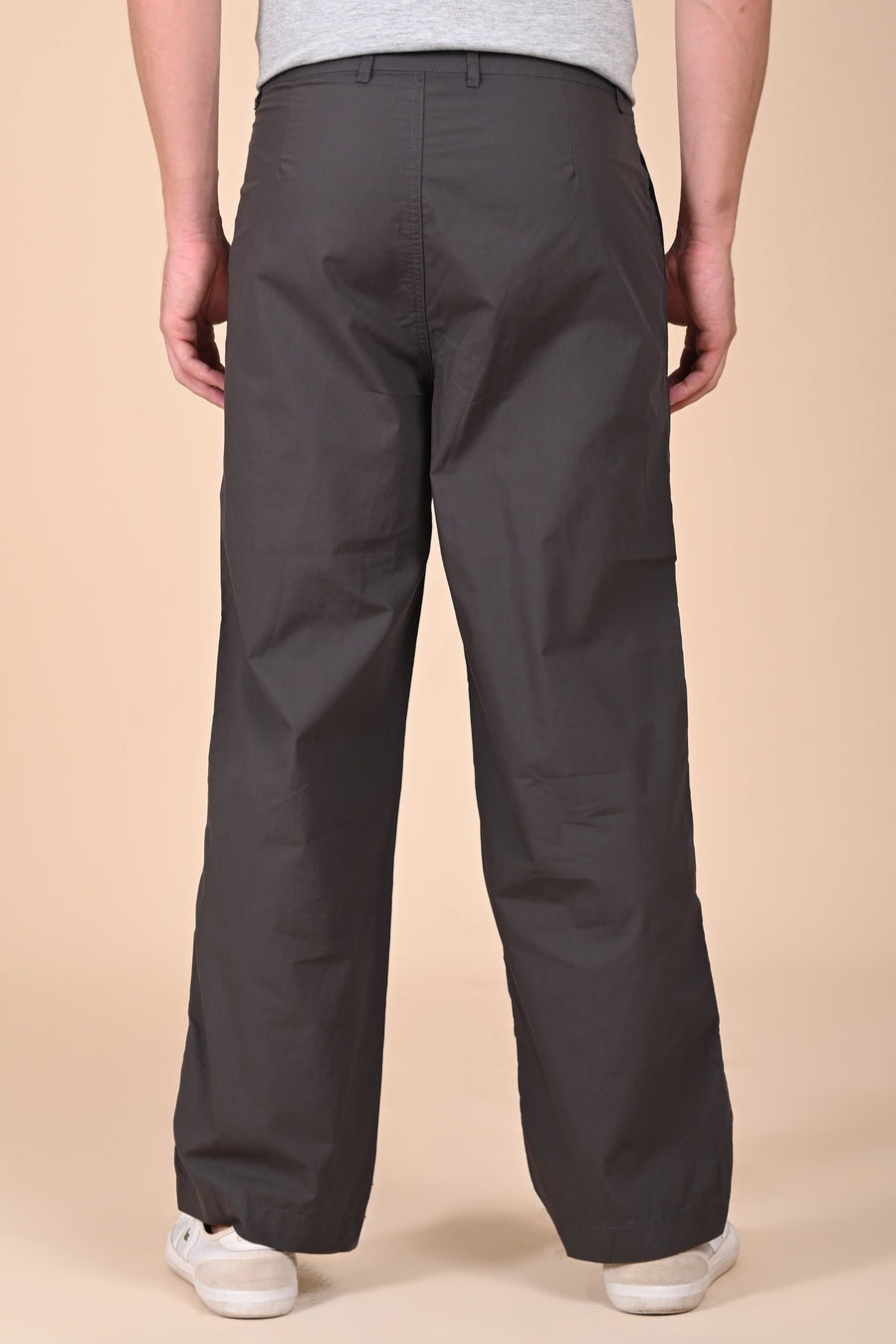 Tomer - Korean Style Trouser - Dk Grey