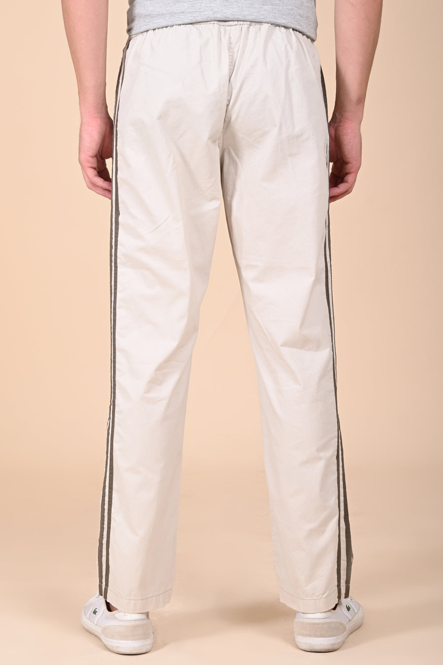 Caleb - Comfort Jogger Detailed Trouser - Stone