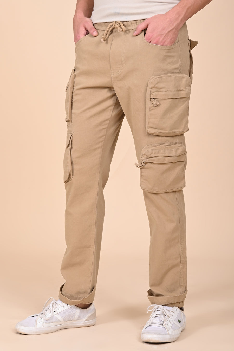 Trendy - Cargo Streetwear Trouser - Khaki