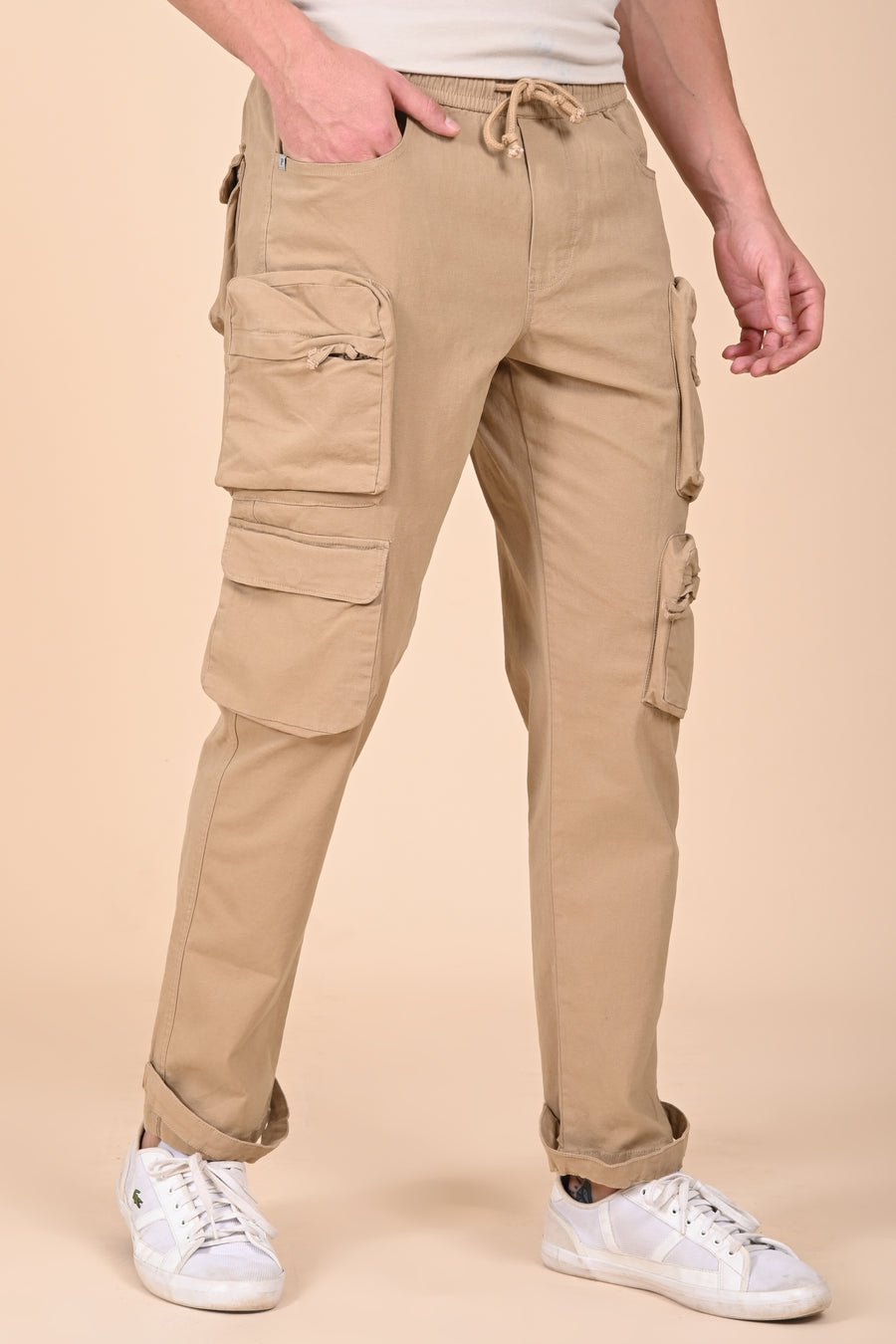 Trendy - Cargo Streetwear Trouser - Khaki