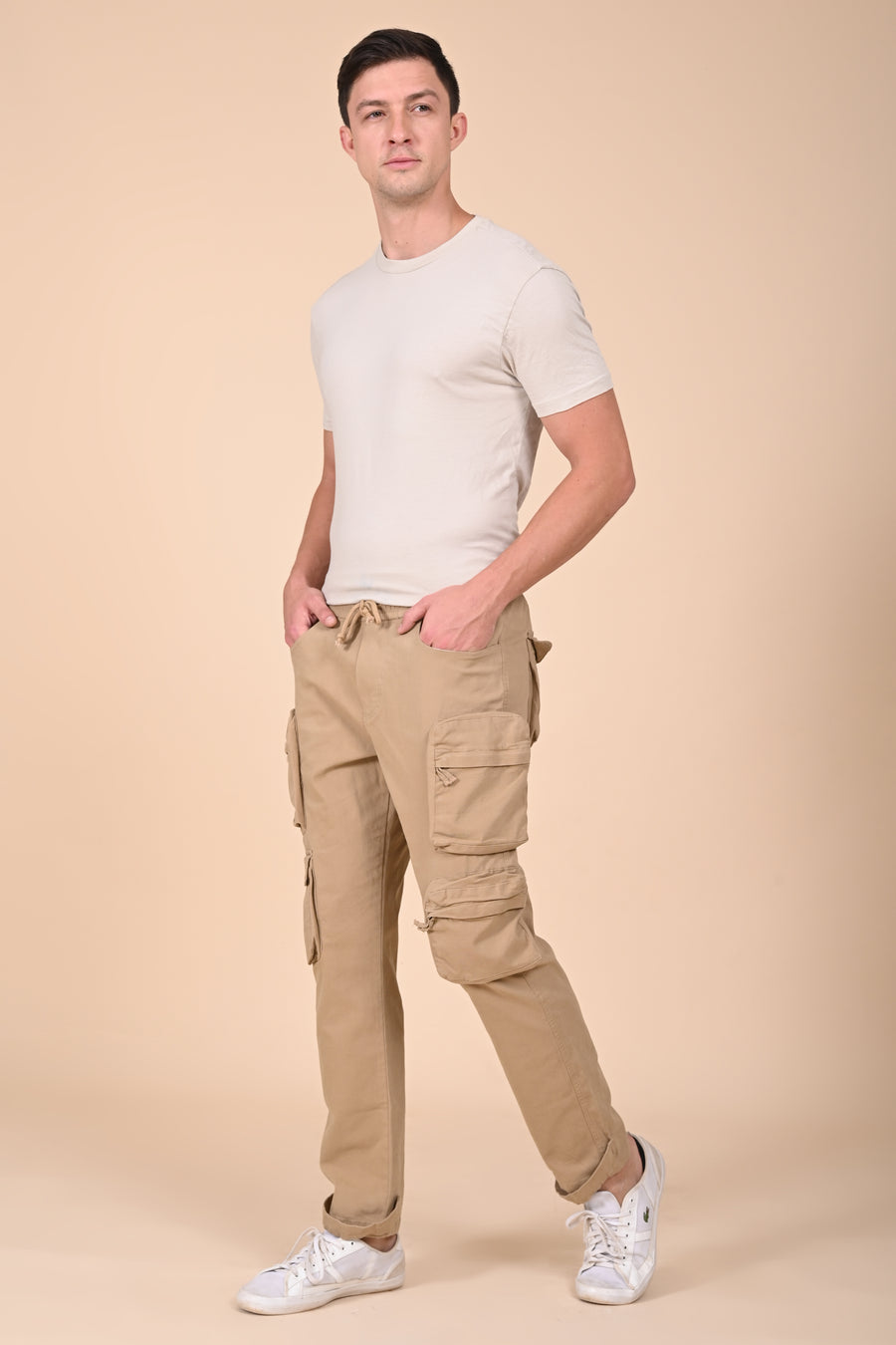 Trendy - Cargo Streetwear Trouser - Khaki