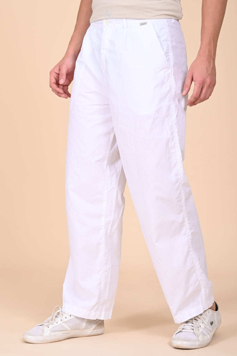 Tomer - Korean Style Trouser - White