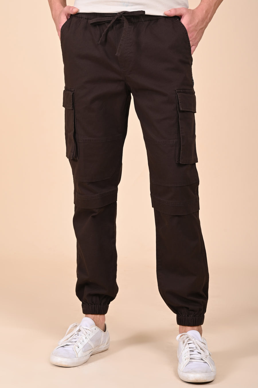 Laffer - Jogger Streetwear Cargo - Brown