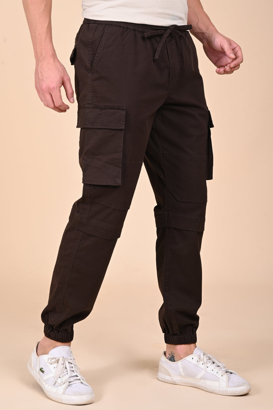 Laffer - Jogger Streetwear Cargo - Brown