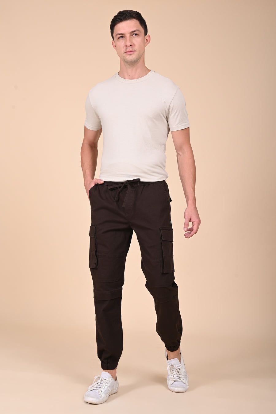 Laffer - Jogger Streetwear Cargo - Brown