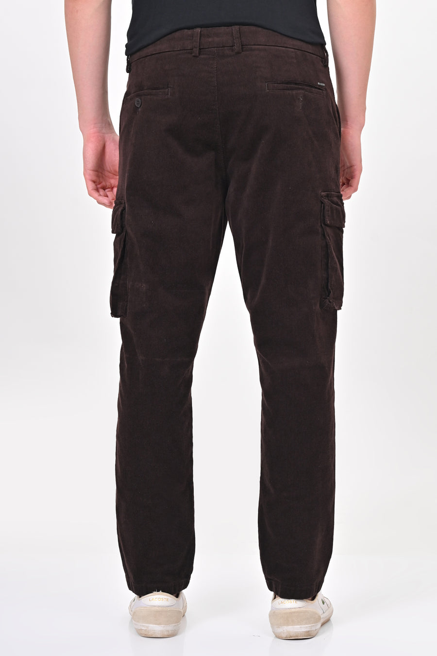 Cord - Corduroy Cargo Trouser - Brown