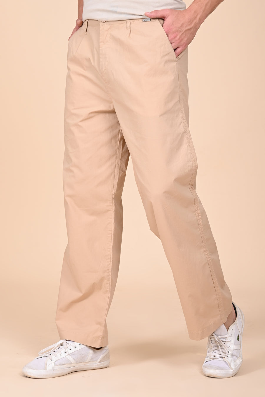 Tomer - Korean Style Trouser - Khaki