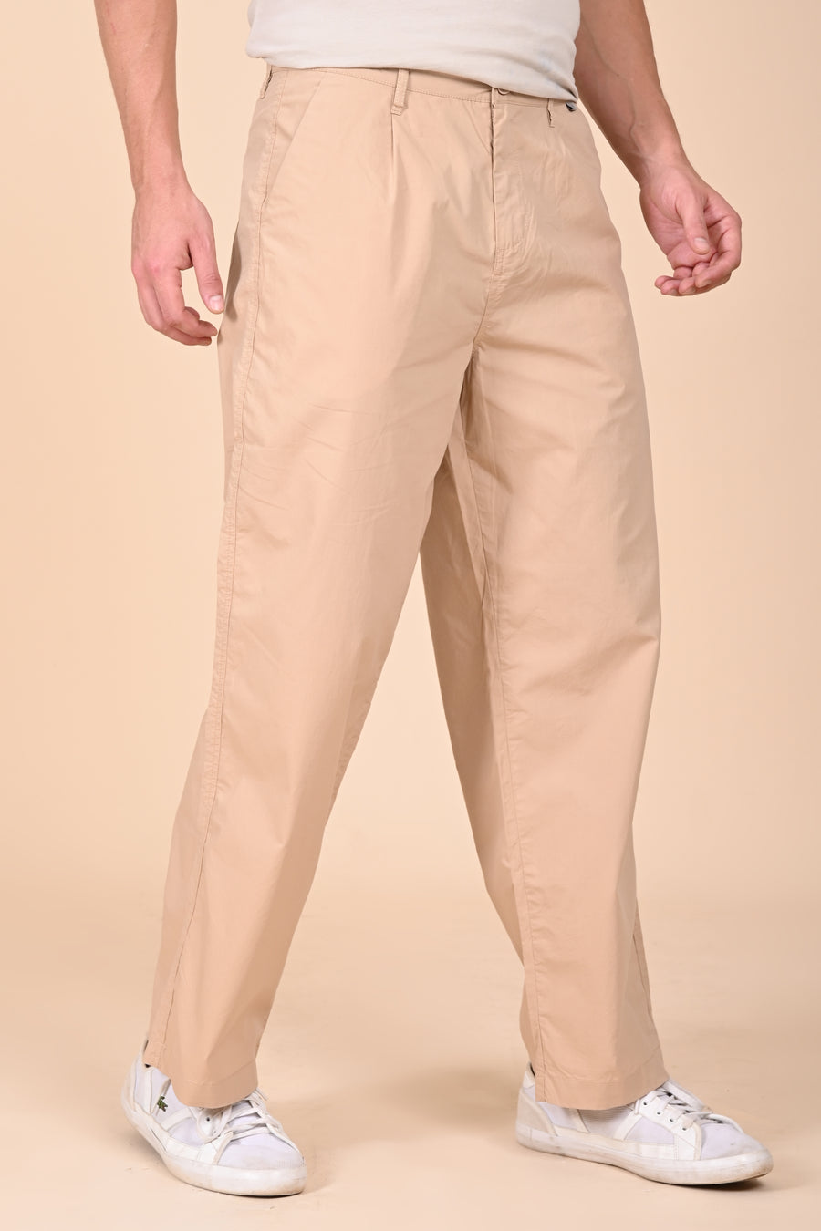 Tomer - Korean Style Trouser - Khaki