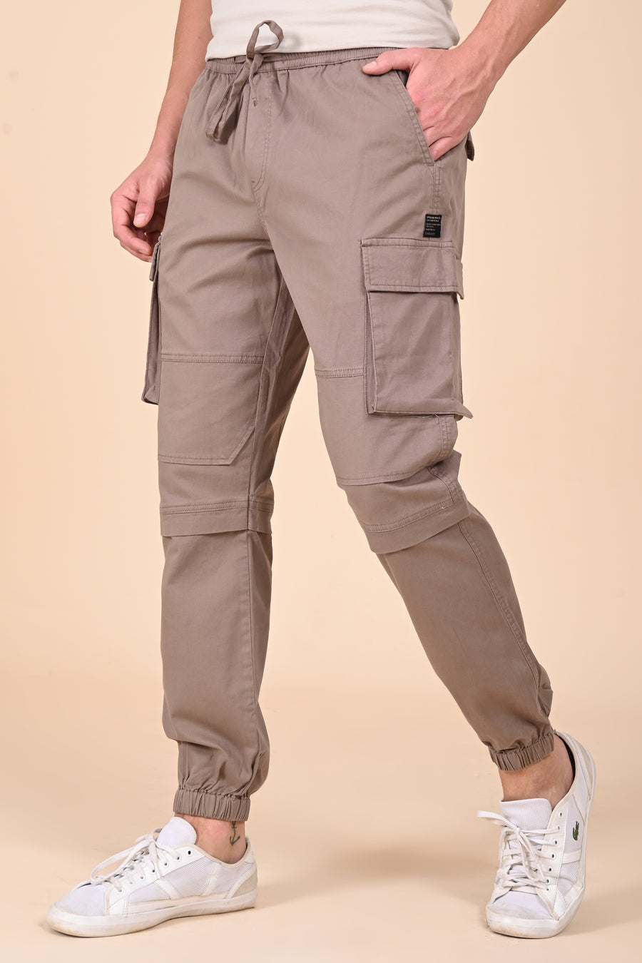 Laffer - Jogger Streetwear Cargo - Taupe