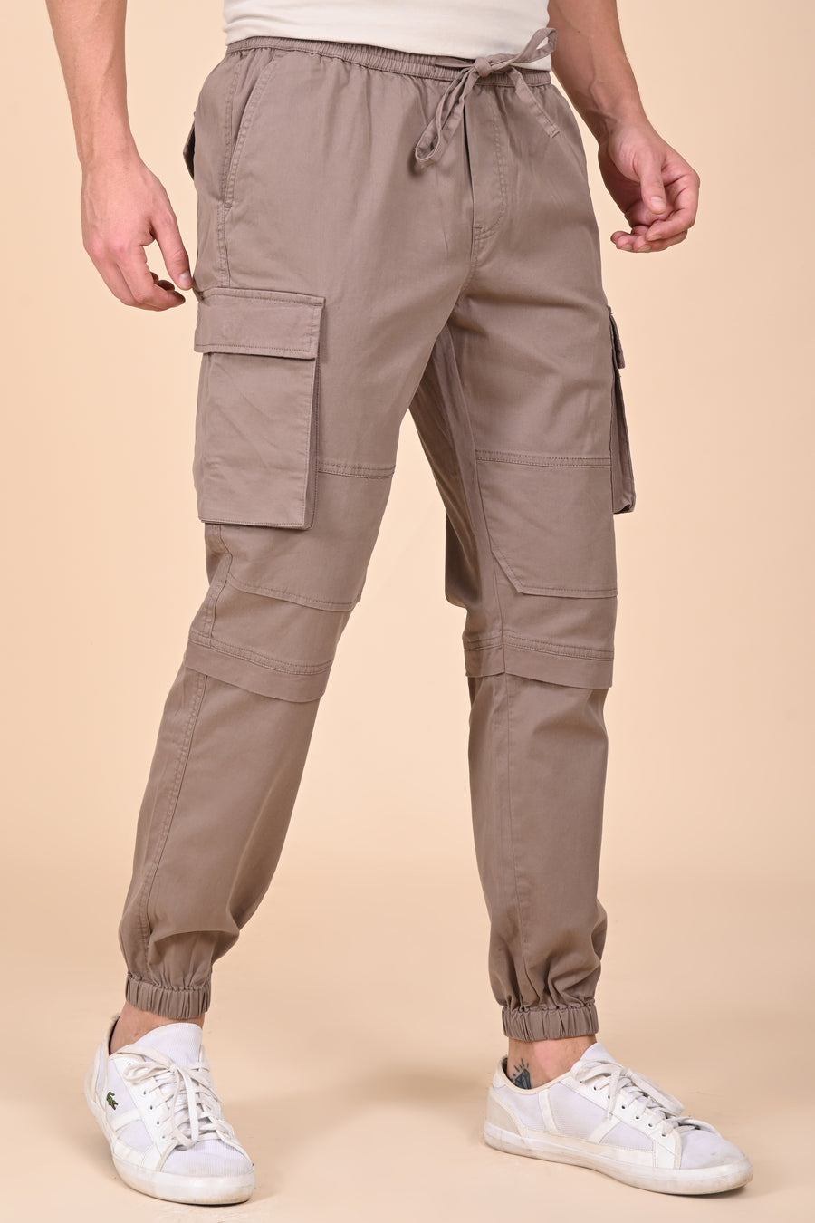 Laffer - Jogger Streetwear Cargo - Taupe