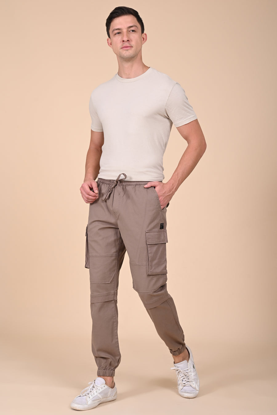 Laffer - Jogger Streetwear Cargo - Taupe