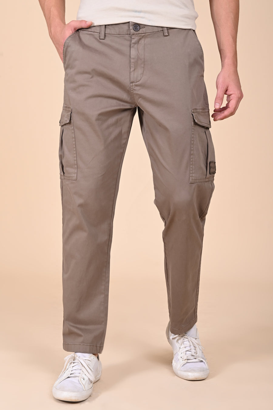 Host - Comfort Cargo Trouser - Taupe