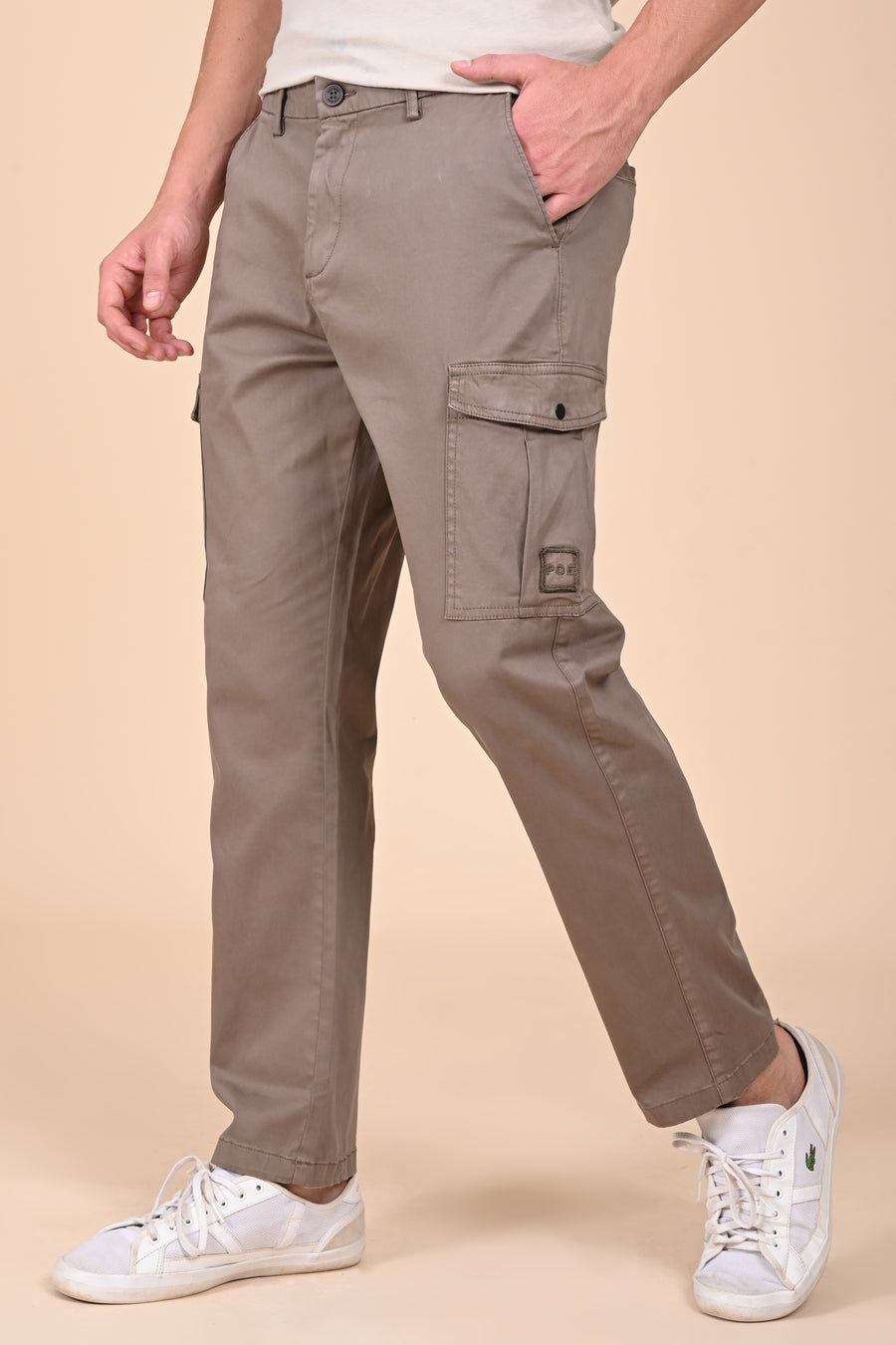 Host - Comfort Cargo Trouser - Taupe