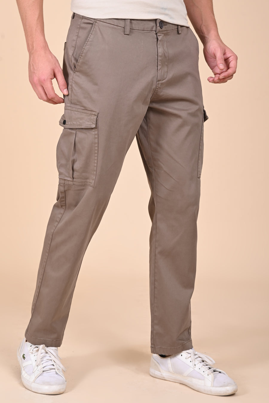 Host - Comfort Cargo Trouser - Taupe