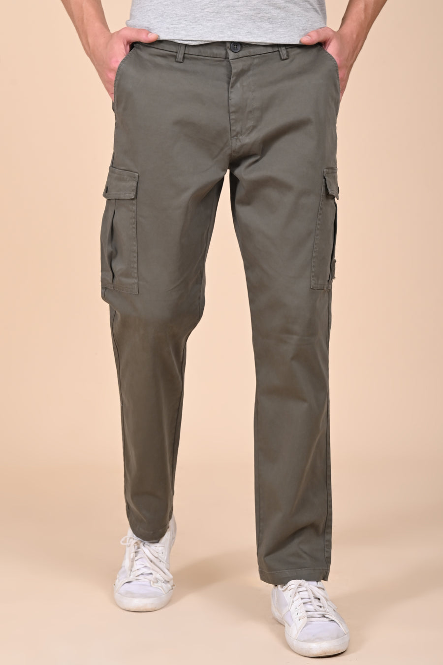 Host - Comfort Cargo Trouser - Olive