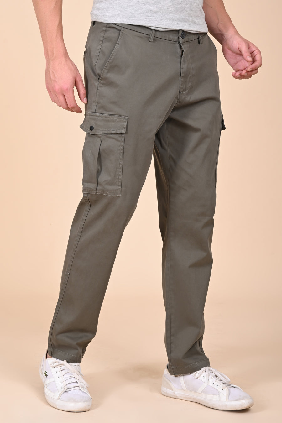 Host - Comfort Cargo Trouser - Olive